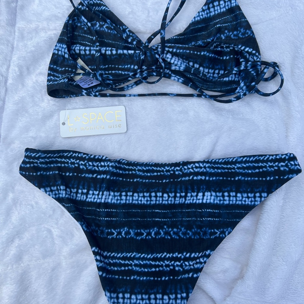 l*Space Midnight Caravan bikini top and bottom M and S. - Picture 2 of 9